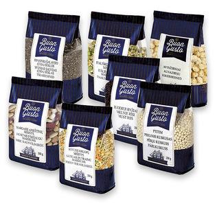 Kruopoms BUON GUSTO (12 rūšių), 170-500 g