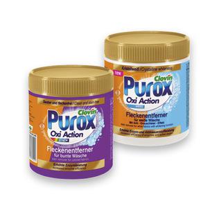 Baliklis arba dėmių valiklis PUROX OXY ACTION, 750 g