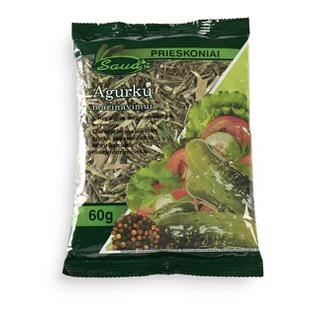 Prieskonių mišinys agurkų marinavimui SAUDA, 60 g