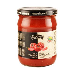 Prekė: Aštrus pomidorų padažas RIVONA, 500 g