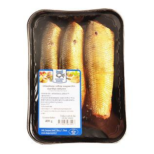Prekė: Karštai rūkytos silkių nugarėlės, 400 g