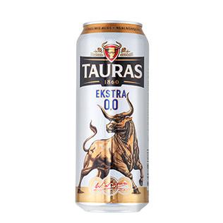 Nealkoholinis alus TAURAS EKSTRA, 0,5 l/skard.