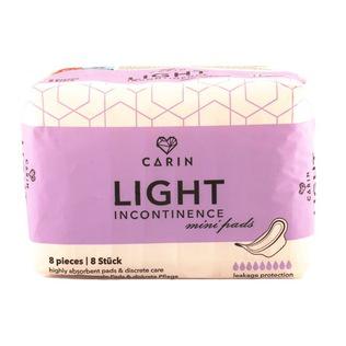 Higieniniai paketai CARIN LIGHT INCONTINENCE 8 vnt./pak.