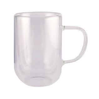 Dvigubo stiklo puodelis TIESUS, 400 ml, 1 vnt.