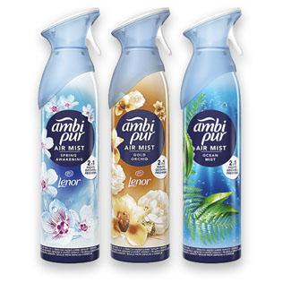 Puršk. oro gaiv. AMBI PUR OCEAN MIST, GOLD ORCHID arba SPRING AWAK., 185 ml