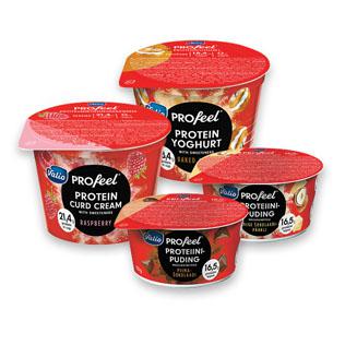 Prekė: Baltyminiam pudingui, varškės kremui ir jogurtui VALIO PROFEEL (4 rūšių)
