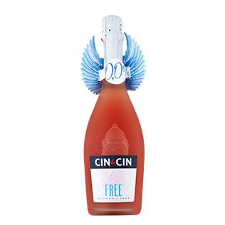 Nealkoholinis putojantis vynas CIN&CIN rausvasis, 0,75 l/but.