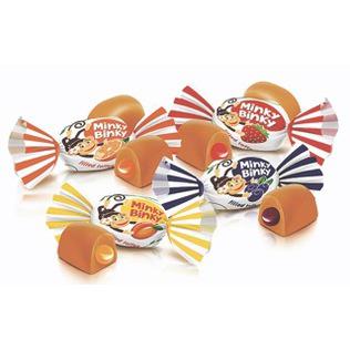 Sver. sald. MNKY BINKY TOFFEE WITH JELLY FILLING, 1 kg