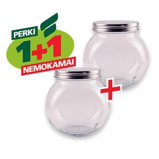 Prekė: Stiklinis indas art.CW100-5, 660 ml, 1 vnt.