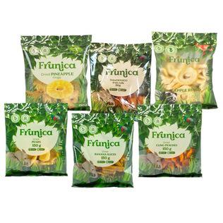 Džiovintiems vaisiams FRUNICA (6 rūšių), 150 g