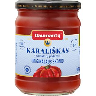 DAUMANTŲ KARALIŠKAS ORIGINALUS pomidorų padažas, 500 g