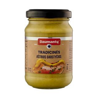 DAUMANTŲ TRADICINĖS garstyčios, 185 g