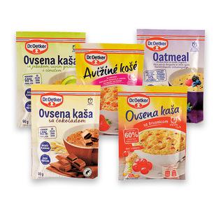 Greitai paruoš. aviž. košė DR. OETKER (5 rūšių), 60-62 g
