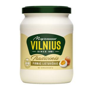 PIRMAS LIETUVIŠKAS majonezas VILNIUS TRADICINIS, 630 g