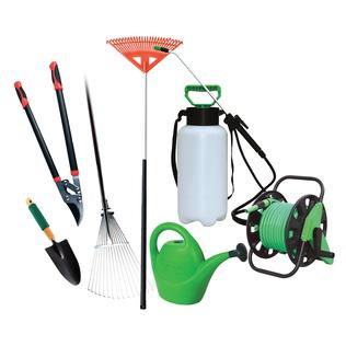 Mechaniniams sodo ir daržo  įrankiams ir laistymo inventoriui