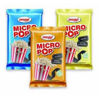 Kukurūzų spragėsiai MOGYI MICROPOP (3 rūšių), 100 g