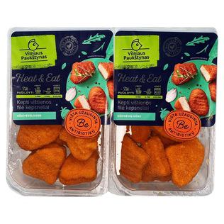 Kepti vištienos filė kepsn. džiūv. HEAT & EAT, 520 g/pak.