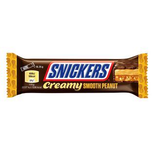 Batonėlis SNICKERS CREAMY SMOOTH PEANUT, 36.5 g