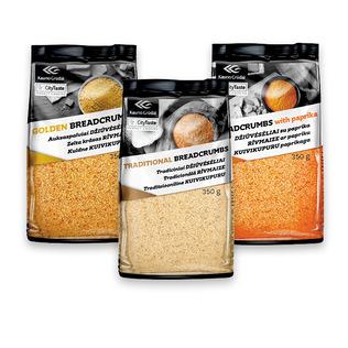 Džiūvėsėliai CITY TASTE KAUNO GRŪDAI (3 rūšių), 350 g