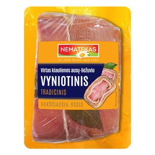 Prekė: Virtas kiaulienos ausų-liežuvio vyniotinis, a. r., 1 kg