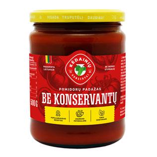 KĖDAINIŲ KONSERVŲ pom. padaž. BE KONSERVANTŲ, 500 g