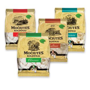 Šaldyti MOČIUTĖS koldūnai (4 rūšių), 800 g