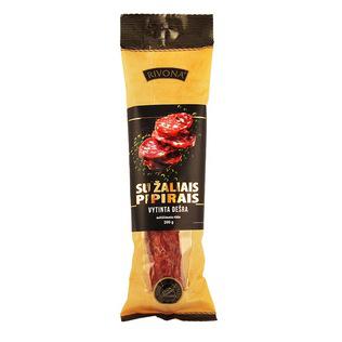 Vytinta kiaulienos dešra SU ŽALIAIS PIPIRAIS, 200 g