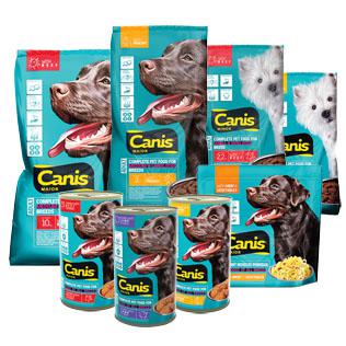 Šunų ėdalui CANIS (įv. rūšių), 1,25–10 kg
