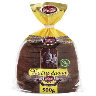 BOČIŲ duona BALTASIS PYRAGAS, 500 g