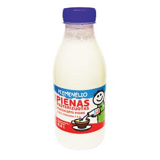 PIEMENĖLIO pienas, 3,5% rieb., 0,5 l