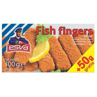 Šaldyti žuvų piršteliai ESVA, 300 g