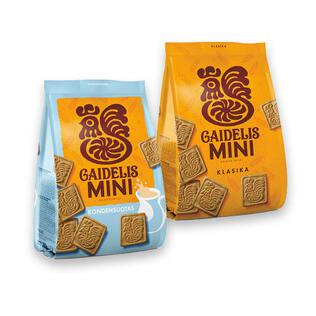 Sausainiai GAIDELI MINI (2 rūš.), 380 g