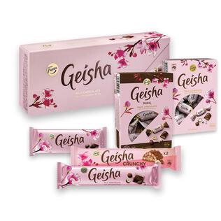 GEISHA saldainiams, šokoladui ir batonėliams (6 rūš.)