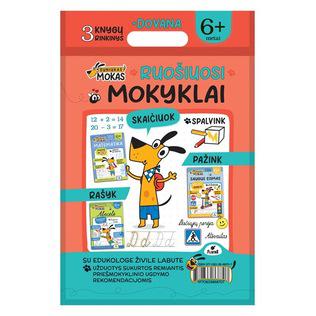 Prekė: Knygelių rinkinys ŠUNIUKAS MOKAS RUOŠIASI MOKYKLAI, 5 m+ arba 6 m+, 1 rink.