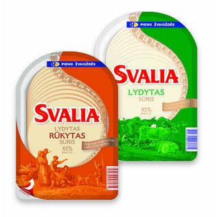 Prekė: Lydytas arba rūkytas sūris riekutėmis SVALIA, 150 g,