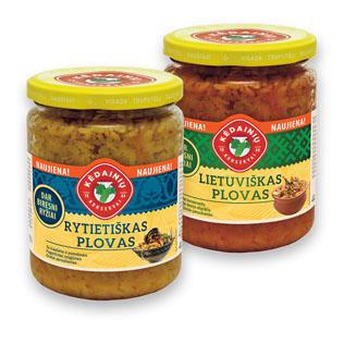 LIETUVIŠKAS arba RYTIETIŠKAS konservuotas plovas, 480 g