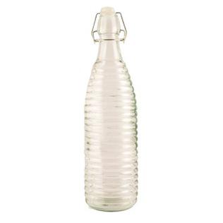 Stiklinis butelis su dangteliu TWIST, 1 l, 1 vnt.