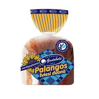 PALANGOS duona su saulėgr. GUDOBELĖ, 340 g