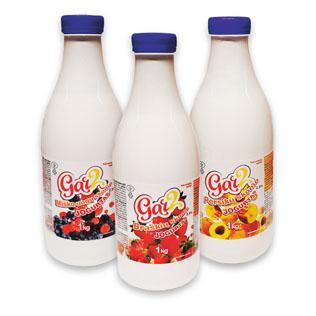 Prekė: Geriamasis jogurtas GAR2 (3 rūšių), 2,5% rieb., 1 kg