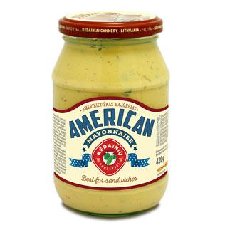 AMERIKIETIŠKAS majonezas, 420 g,