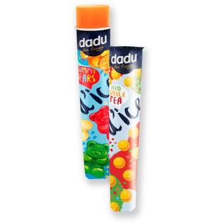 Valgomieji ledai DADU D'ICE, BUBBLE TEA arba GUMMY BEARS skonio, 110 g