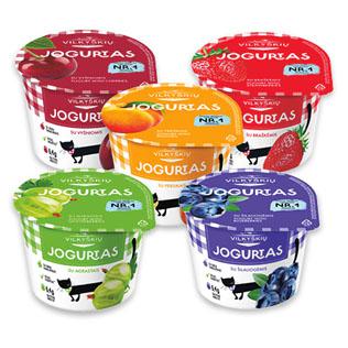 VILKYŠKIŲ jogurtas, 5 rūšių, 200 g