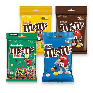 Dražė M&M‘s (4 rūšių), 70-90 g