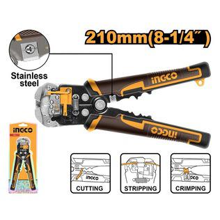 Replės izoliacijai nuimti INGCO art.HWSP851/12, 1 vnt.