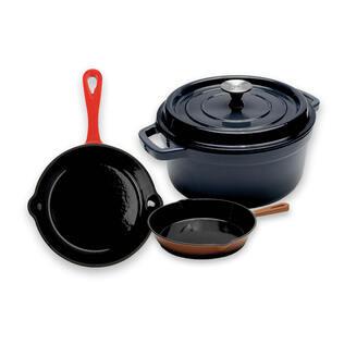 GET RED emaliuotiems ketaus puodams ir keptuvėms