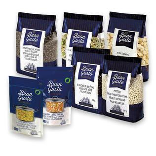 Kruopoms BUON GUSTO (13 rūšių), 170-500 g