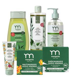 Veido, kūno odos ir plaukų priežiūros priemonėms MARGARITA