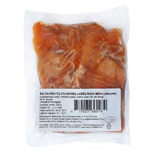 Šaltai rūkytų lašišų filė gabaliukai, 200 g