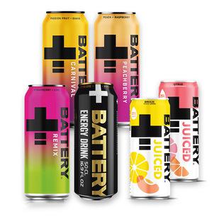 Energinis gėrimas BATTERY (7 rūšių), 0,33 l, 0,5 l