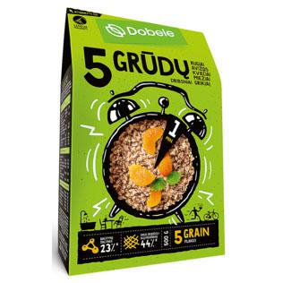 Dribsniai DOBELE 5 grūdų, 500 g